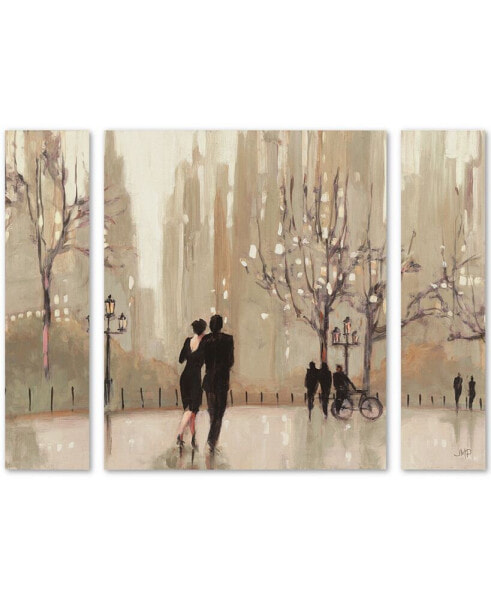 Julia Purinton 'An Evening Out Neutral' Multi Panel Art Set Large - 41" x 30" x 2"