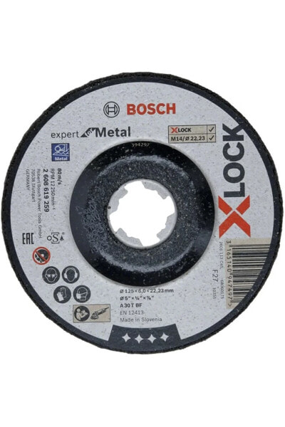 - X-lock - 115*6,0 Mm Expert Serisi Bombeli Metal Taşlama Diski (taş)