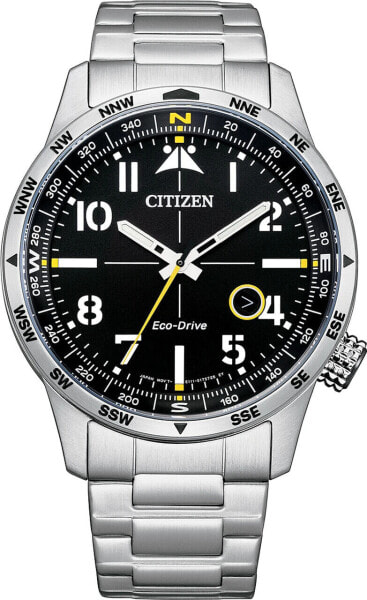 Часы Citizen Eco Drive BM7550 87E Black Dial