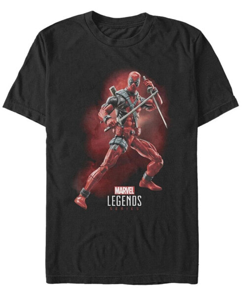 Men's Marvel Legends Deadpool Short Sleeve Crew T-shirt