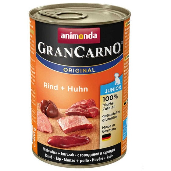 ANIMONDA Gran Carno Original Beef Chicken Junior 400g Wet Dog Food