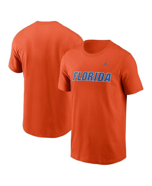 Men's Orange Florida Gators Primetime Evergreen Wordmark T-Shirt