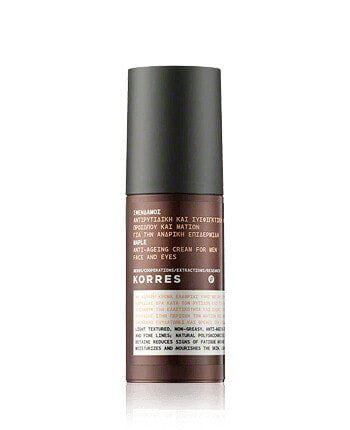 Korres Men's Maple Anti-Ageing Cream for Face and Eyes (50 ml)