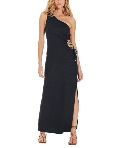 Платье женское ViX Solid Carina Detail Long Dress