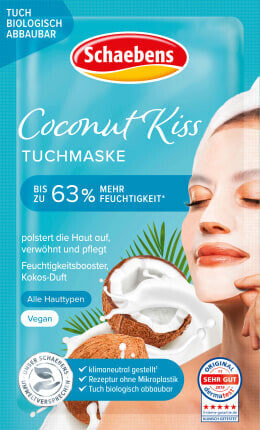 Tuchmaske Coconut Kiss, 1 St