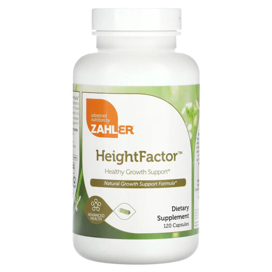 Витамины для детского здоровья Zahler HeightFactor, 120 капсул