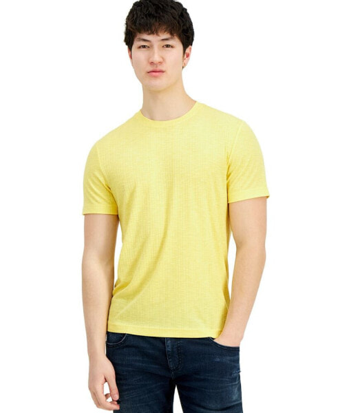 Футболка рубашка мужская I.N.C. International Concepts Ribbed T-Shirt, создана для Macy's