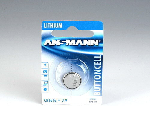 Ansmann Lithium CR 1616 - 3 V Battery - Single-use battery - Lithium-Ion (Li-Ion) - 3 V - 1 pc(s) - CR 1616