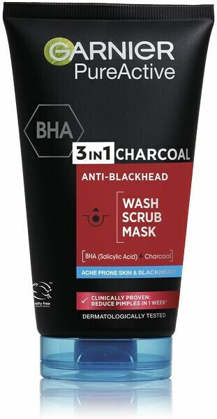 3v1 Black Pure Active (Intensive Charcoal Anti-Blackhead) 150ml