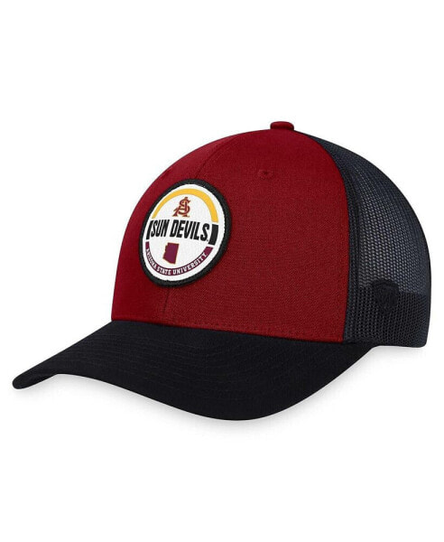 Men's Maroon Arizona State Sun Devils Trey Trucker Adjustable Hat