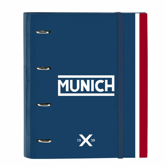 Папка-регистратор Munich Soon A4 синяя 27 x 32 x 3.5 см