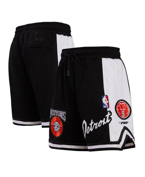 Men's Black Detroit Pistons 2023/24 City Edition DK Shorts