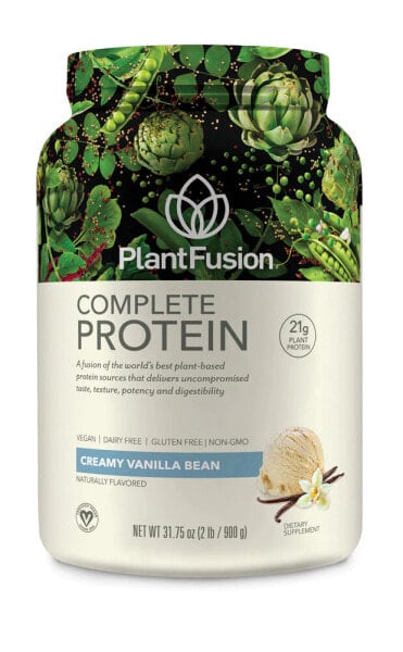 PlantFusion Complete Protein Комплекс с растительным протеином - 21 г белка на порцию 900 г с ванильным вкусом
