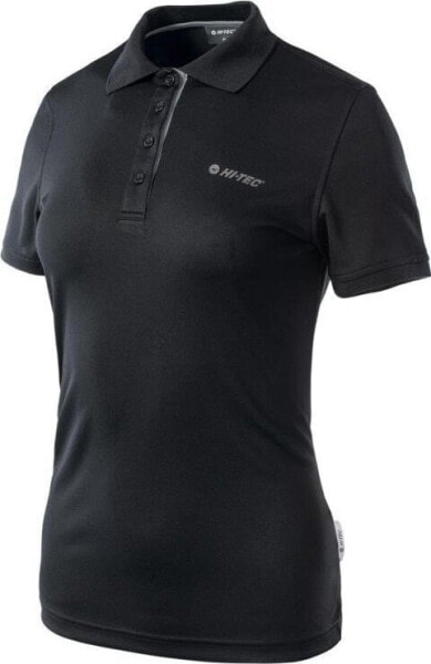 Hi-Tec POLO T-SHIRT LADY SITE BLACK/SILVER M