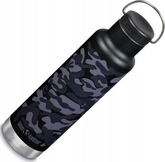 Klean Kanteen Kanteen Classic VI (Loop Cap), 592ml/20oz, Black Camo