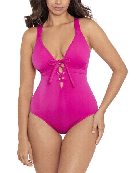 Skinny Dippers Jelly Beans Peach One-Piece Women's S