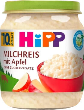 Kleine Mehlspeise Milchreis mit Apfel ab dem 10. Monat, 200 g