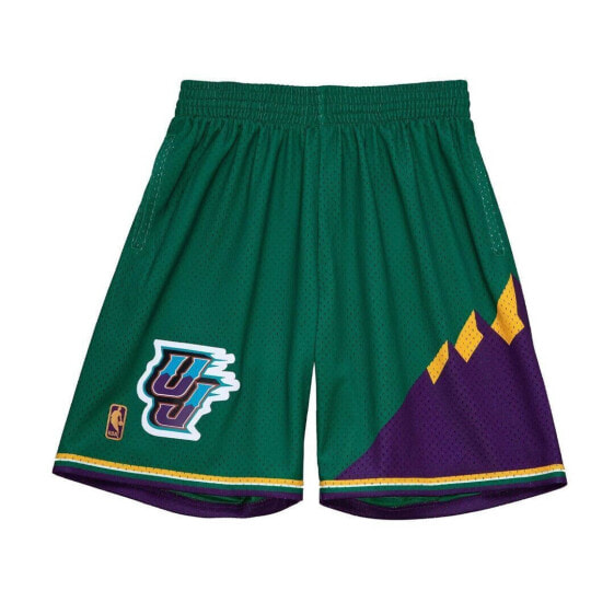 Mens Mitchell & Ness NBA SWINGMAN SHORTS - UTAH JAZZ 1996