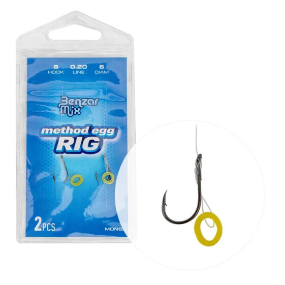 BENZAR MIX Mix Method Egg Tied Hook