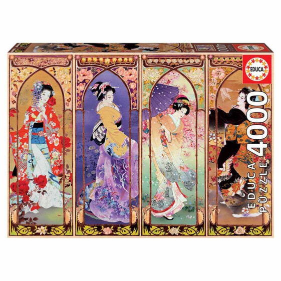 EDUCA BORRAS 4000 Pieces Japanese Collage Puzzle