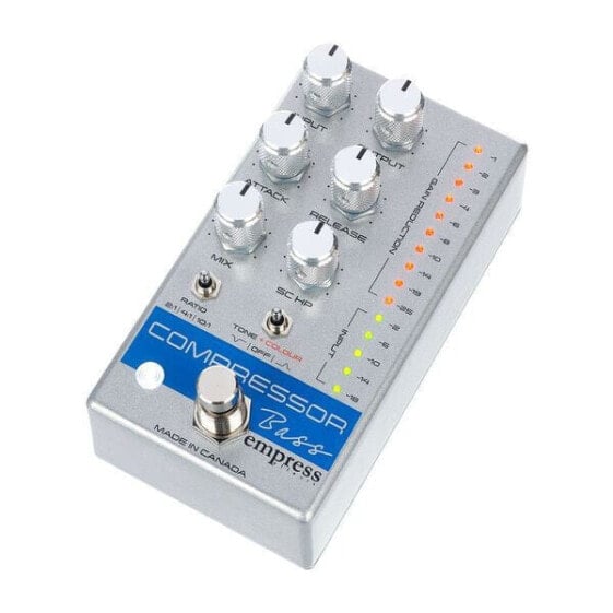 Empress Effects Bass Compressor Silver Spk