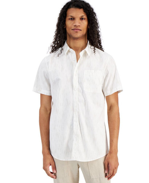 Рубашка мужская Sun + Stone Earl Regular-Fit Ikat Button-Down, созданная для Macy's