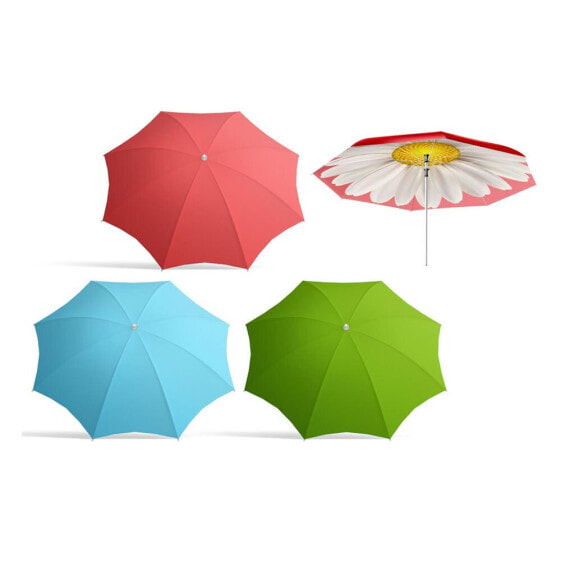 Зонт пляжный ATOSA 140 см UPF 3 ассортимент 16/19 мм