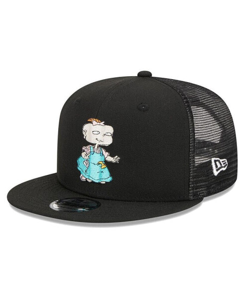 Men's Black Rugrats Lil Trucker 9FIFTY Snapback Hat