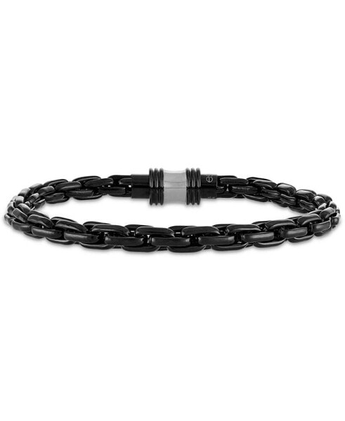 Elongated Oval Link Chain Bracelet in Stainless Steel, Created for Macy's