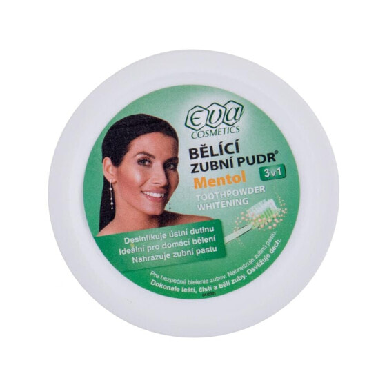 Eva Cosmetics Whitening Toothpowder Mentol 30 g zahnbleaching unisex