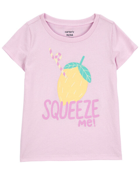 Toddler Lemon Graphic Tee 5T