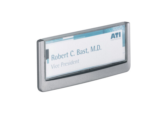 Durable 486037 - Sign holder - Plastic - Graphite - 14.9 cm - 5.25 cm - Horizontal