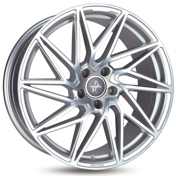 Колесный диск литой Keskin KT20 Future palladium front polish 8.5x19 ET40 - LK5/114.3 ML72.6