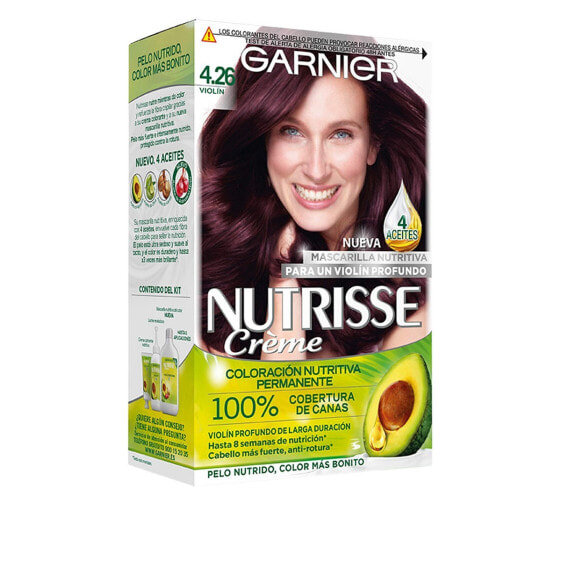 Краска для волос Постоянная Garnier Nutrisse Cassis Nº 4,26