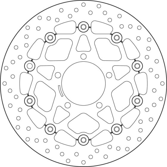 BREMBO 78B40861 Floating Front Brake Disc