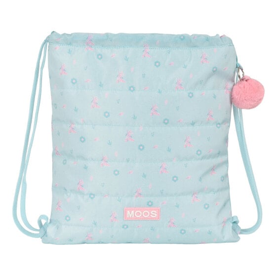 Backpack with Strings Moos Garden Turquoise