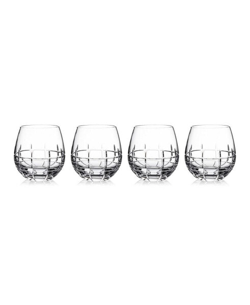 Harper Stemless Wine Glasses, Set of 4
