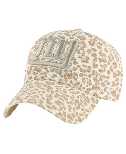 47 Women's Natural New York Giants Panthera Clean Up Adjustable Hat