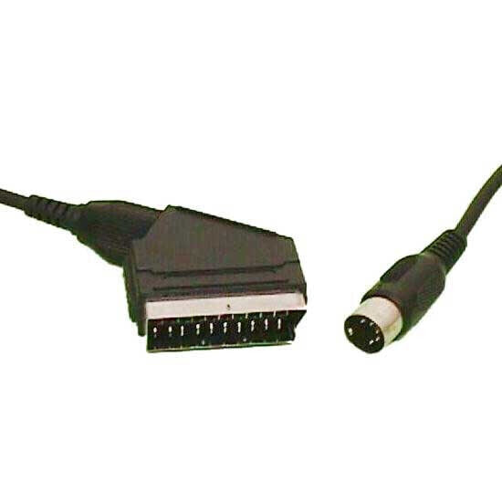 EUROCONNEX Male 5P Din Male Scart cable 15 m