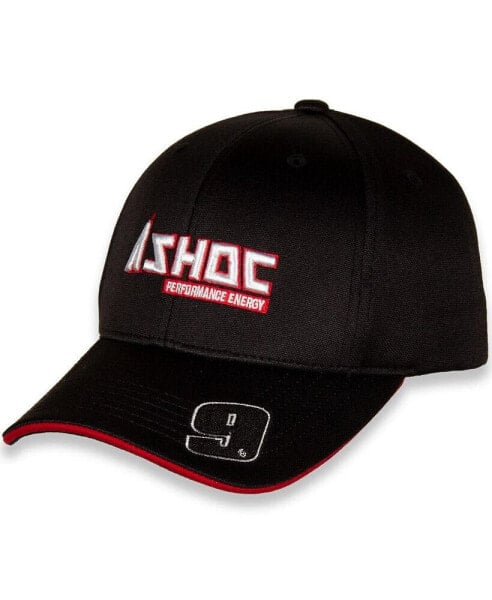 Men's Hendrick Motorsports Team Collection Black Chase Elliott ASHOC Performance Adjustable Hat