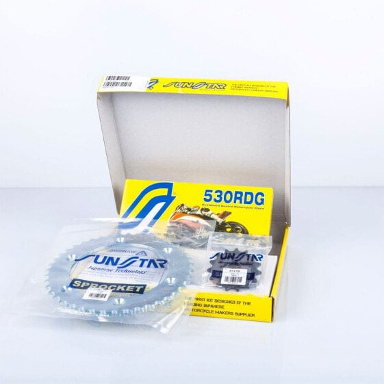 SUNSTAR SPROCKETS RDG 110 Rivet 530 X-Ring Performance Transmission Kit