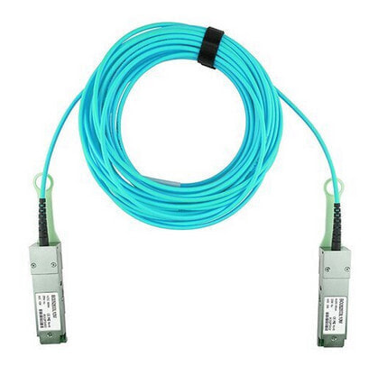 BlueOptics Q28-AOC-10M-F5-BO - 10 m - OM3 - QSFP28 - QSFP28