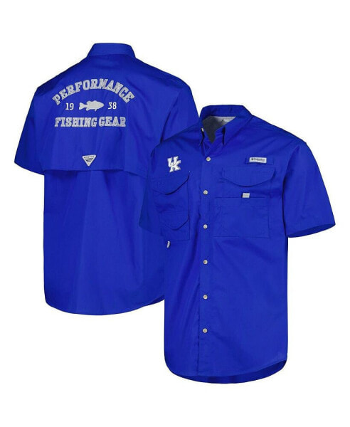 Рубашка Columbia мужская Royal Kentucky Wildcats Bonehead Button-Up