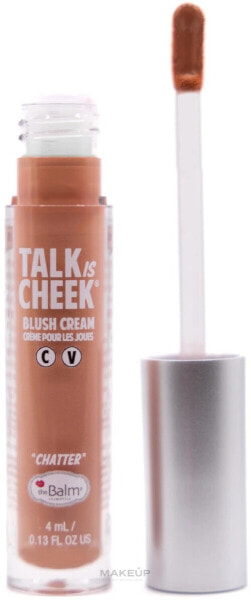 Gesichtsrouge - TheBalm Talk is Cheek Blush Cream Chatter