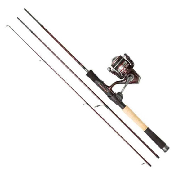 Удилище с катушкой Abu Garcia Tormentor Spinning Combo, 4 секции