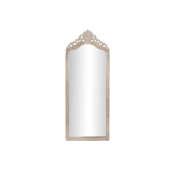 Wall mirror DKD Home Decor 68 x 3,5 x 175 cm 70 x 3,5 x 180 cm Crystal Natural White Mango wood Stripped