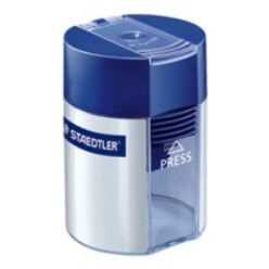 STAEDTLER 511 001 - Manual pencil sharpener - Blue,Silver - Steel - 8.2 mm