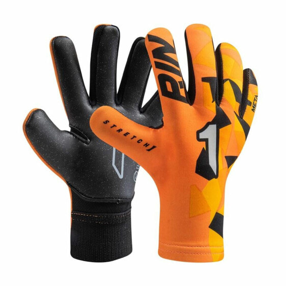 Детские вратарные перчатки Rinat Meta Tactik Gk As Темно-оранжевый