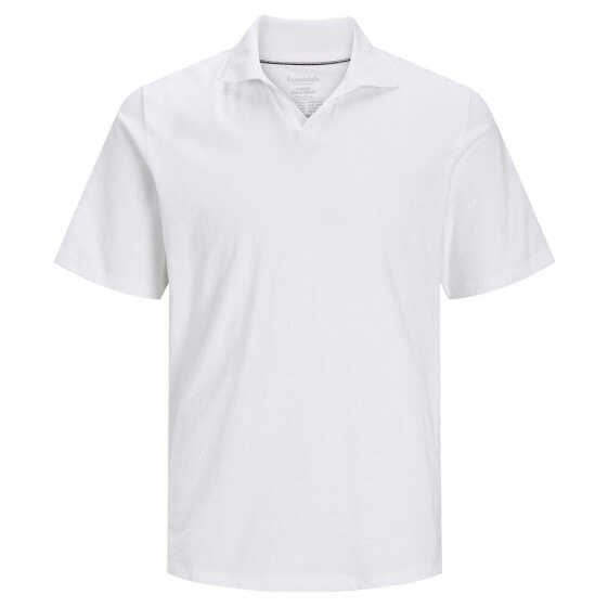 JACK & JONES Summer Linen short sleeve polo