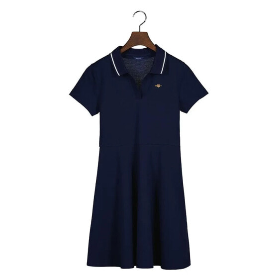 GANT Piqué Short Sleeve Dress